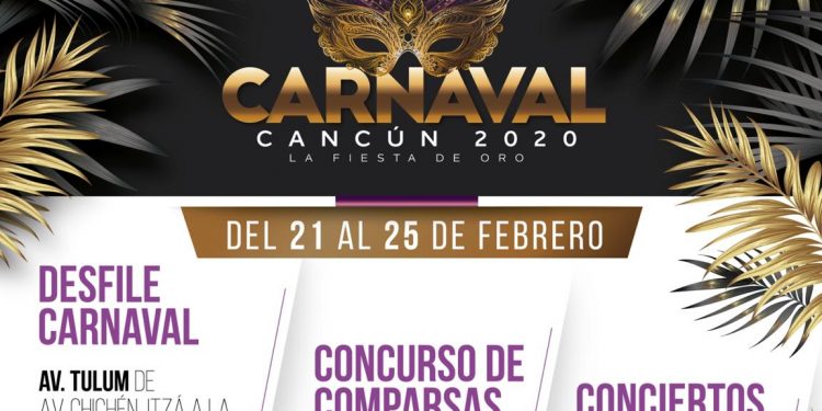 MALECÓN TAJAMAR Y PARQUE DE LAS PALAPAS ESCENARIOS QUE UNEN  AL CARNAVAL CANCÚN 2020