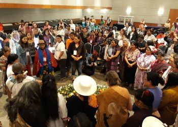 MUJERES MAYAS REPRESENTAN A FELIPE CARRILLO PUERTO EN LA CIUDAD DE MÉXICO