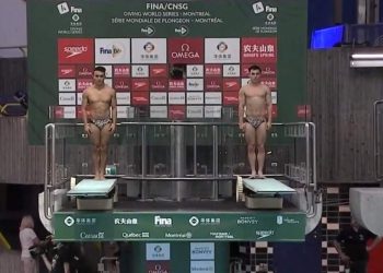 IVÁN GARCÍA Y PAOLA ESPINOSA SUBEN AL PODIO EN LA SERIE MUNDIAL DE CLAVADOS