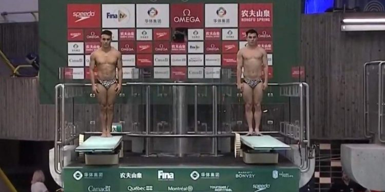 IVÁN GARCÍA Y PAOLA ESPINOSA SUBEN AL PODIO EN LA SERIE MUNDIAL DE CLAVADOS