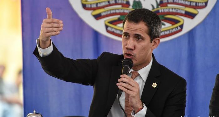 JUAN GUAIDÓ ADVIERTE DE MÁS SANCIONES CONTRA VENEZUELA