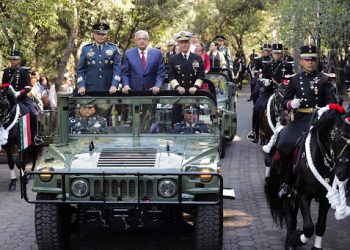 LÓPEZ OBRADOR CONMEMORA 107 ANIVERSARIO DE LA CREACIÓN DEL EJÉRCITO MEXICANO