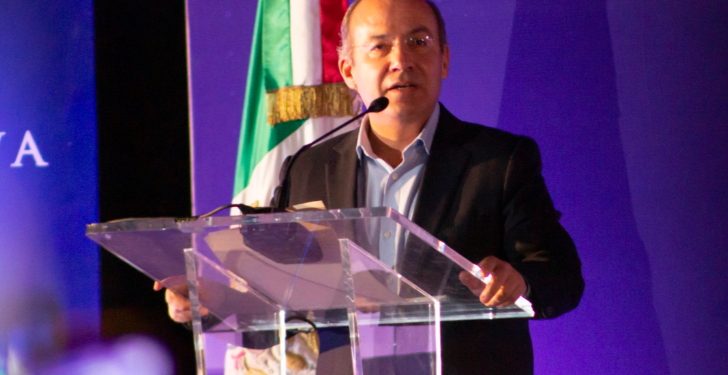 MÉXICO LIBRE PONDRÁ «UN HASTA AQUÍ» A MORENA: FELIPE CALDERÓN