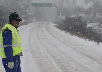 NIEVA EN EL NORTE DE CHIHUAHUA POR FRENTE FRÍO 38