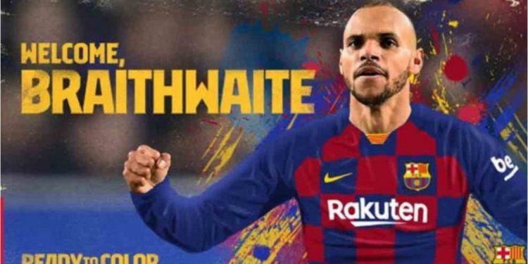 OFICIAL: BRAITHWAITE ES NUEVO REFUERZO DEL BARÇA