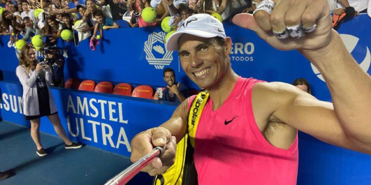 RAFAEL NADAL SE ESTRENA CON TRIUNFO EN ABIERTO DE ACAPULCO