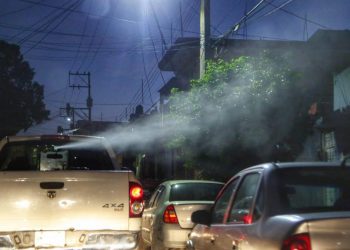 REALIZARÁ SALUD CUARTO CICLO DE NEBULIZACIÓN TERRESTRE EN CENTRO