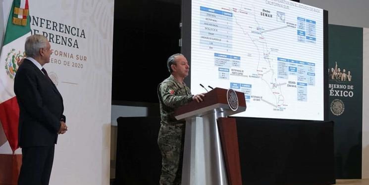 SECRETARIO DE MARINA RECONOCE BAJA EN DELITOS