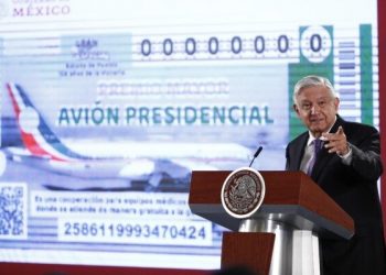 SI EN TRES DÍAS NO SE VENDE, AVIÓN PRESIDENCIAL SE RIFARÁ: LÓPEZ OBRADOR