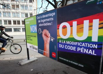 SUIZA APRUEBA SANCIONAR LA HOMOFOBIA COMO FORMA DE DISCRIMINACIÓN