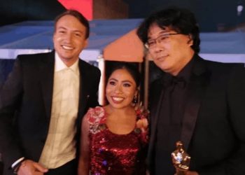 YALITZA APARICIO FELICITA A «PARÁSITOS» POR SU TRIUNFO EN LOS OSCAR