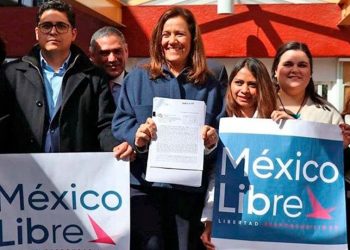 INE AVALA ORGANIZACIÓN DE CALDERÓN Y MARGARITA ZAVALA, MÉXICO LIBRE