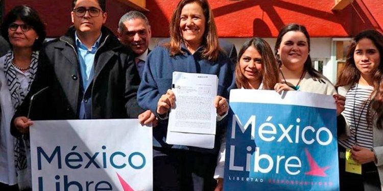 INE AVALA ORGANIZACIÓN DE CALDERÓN Y MARGARITA ZAVALA, MÉXICO LIBRE