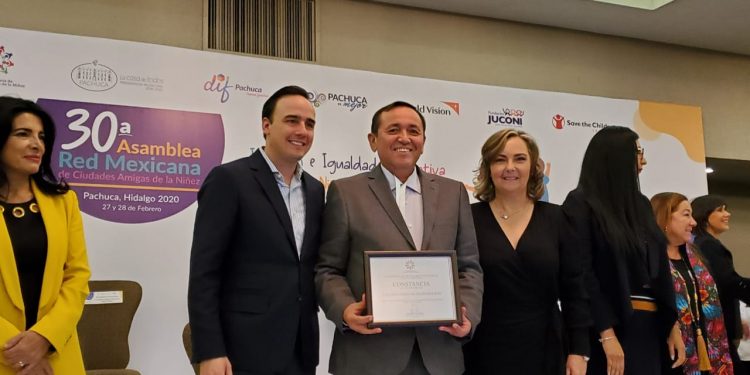 LÁZARO CÁRDENAS SE ADHIERE A LA RED MEXICANA DE CIUDADES AMIGAS DE LA NIÑEZ.