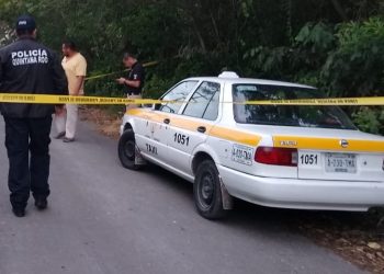 PIDEN DOS PERSONAS SERVICIO A TAXISTA A «JARDÍN BULEVAR» DE CHETUMAL Y A MEDIO CAMINO LO ASALTAN