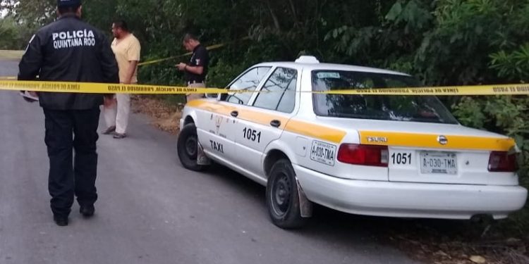 PIDEN DOS PERSONAS SERVICIO A TAXISTA A «JARDÍN BULEVAR» DE CHETUMAL Y A MEDIO CAMINO LO ASALTAN