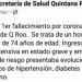 CONFIRMA LA SESA PRIMERA MUERTE POR CORONAVIRUS