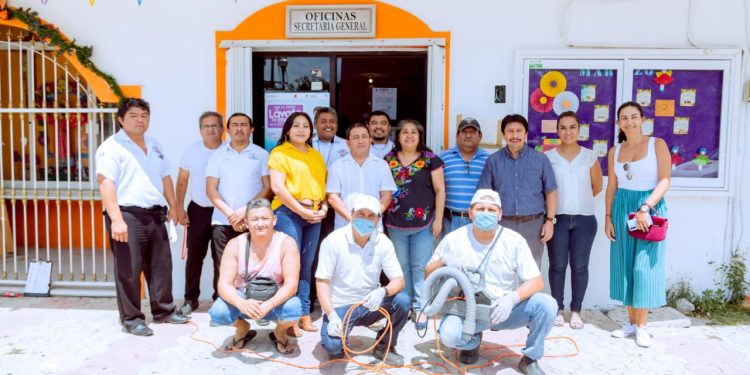 REALIZAN SANITIZACIÓN DE VEHÍCULOS TRANSPORTE DE PASAJEROS Y ESPACIOS PÚBLICOS COMO PREVENCIÓN CONTRA EL COVID-19.