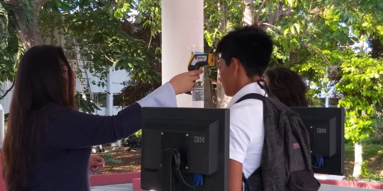 INSTALAN FILTRO SANITARIO EN EL CBTIS 111