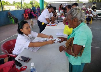 EN ORDEN Y CON MEDIDAS DE HIGIENE CUMPLE GOBIERNO DE MÉXICO CON PAGOS A LOS VIEJITOS Y PERSONAS CON DISCAPACIDAD