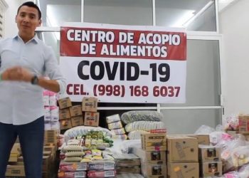 ABRE DIPUTADO ALBERTO BATUM CENTRO DE ACOPIO EN VILLAS OTOCH