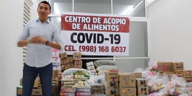 ABRE DIPUTADO ALBERTO BATUM CENTRO DE ACOPIO EN VILLAS OTOCH