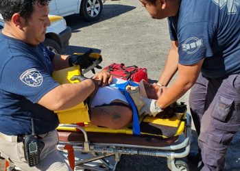 ACCIDENTE DEJA PERSONA LESIONADA