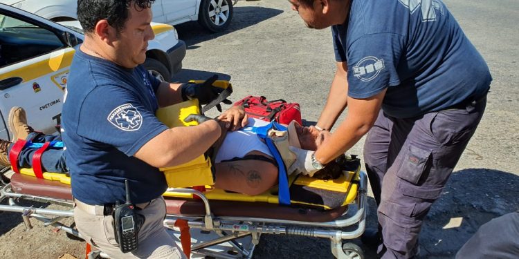 ACCIDENTE DEJA PERSONA LESIONADA