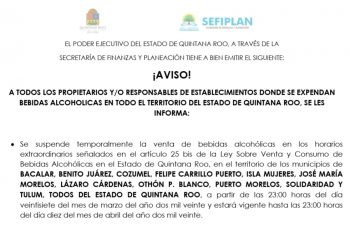 RECULA SEFIPLAN CON LEY SECA, SOLO RESTRINGE HORARIOS EXTRAORDINARIOS