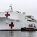 BUQUE HOSPITAL LLEGA A NUEVA YORK PARA AYUDAR ANTE PANDEMIA