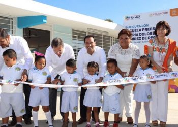 CON LA APERTURA DE NUEVAS ESCUELAS, SE FORTALECE LA OFERTA EDUCATIVA EN YUCATÁN