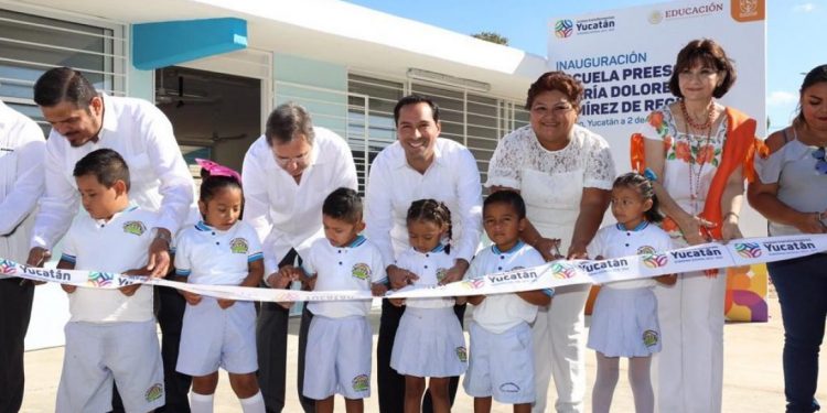 CON LA APERTURA DE NUEVAS ESCUELAS, SE FORTALECE LA OFERTA EDUCATIVA EN YUCATÁN