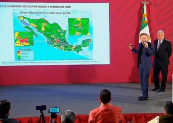DURAZO DESTACA REDUCCIÓN EN HOMICIDIOS DOLOSOS