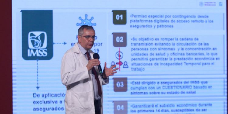 EL IMSS TRAMITARÁ INCAPACIDAD POR COVID-19 EN LÍNEA