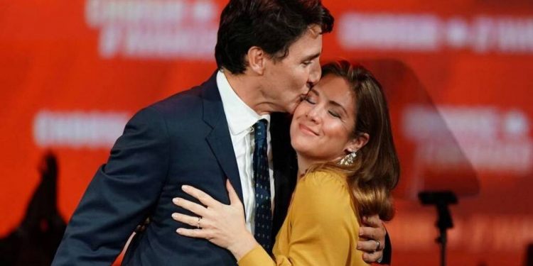 ESPOSA DE JUSTIN TRUDEAU DA POSITIVO AL CORONAVIRUS