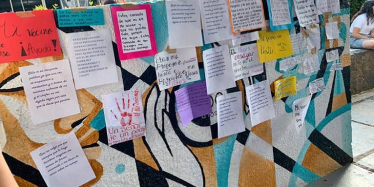 EXHIBEN «MURO DE LA VERGÜENZA» EN COBATAB