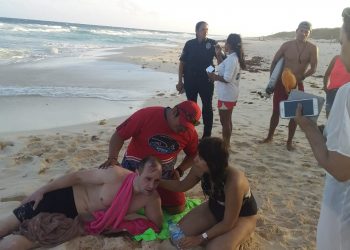 TURISTAS PASAN TREMENDO SUSTO EN COZUMEL