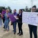 MUJERES NO ACUDEN EN GRAN NÚMERO PARA HACER CADENA HUMANA EN CHETUMAL