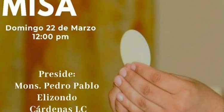 TRANSMITEN POR FACEBOOK LAS MISAS DE IGLESIAS CATÓLICAS