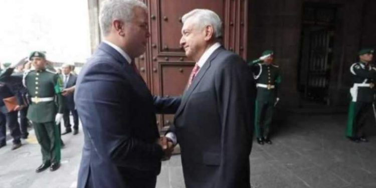 LÓPEZ OBRADOR E IVÁN DUQUE ACUERDAN FORTALECER LAZOS POLÍTICOS Y ECONÓMICOS