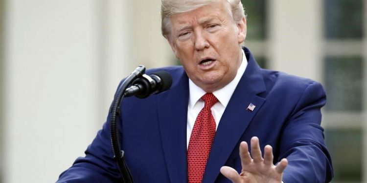 TRUMP EXTIENDE EL AISLAMIENTO POR CORONAVIRUS HASTA EL 30 DE ABRIL