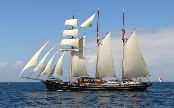 VELERO DANÉS LLEGA A PROGRESO PESE A CONTINGENCIA POR COVID-19