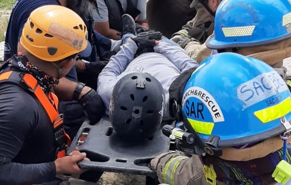 PREPARAN A BOMBEROS PARA SITUACIONES EXTREMAS