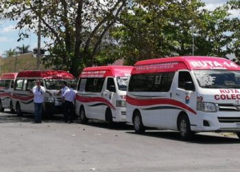SE DESPLOMA SERVICIO DE TRANSPORTE EN COZUMEL