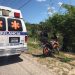 MOTOCICLISTA EXTRANJERO SE «VUELA» EL FILTRO DEL C-4 Y DERRAPA EL INTENTAR ESCAPAR