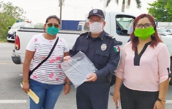 LOS HABITANTES DE BACALAR MANTIENEN TOTAL ACATAMIENTO A LAS MEDIDAS DE PREVENCIÓN Y PROPAGACIÓN DEL COVID-19.