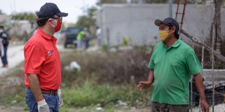 INSISTE PEDRO JOAQUÍN EN PEDIR LA COLABORACIÓN A LA POBLACIÓN