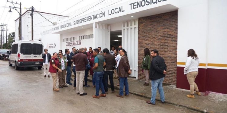 FIJA MIGRACIÓN POSTURA SOBRE INCIDENTE EN ESTACIÓN DE TENOSIQUE, TABASCO