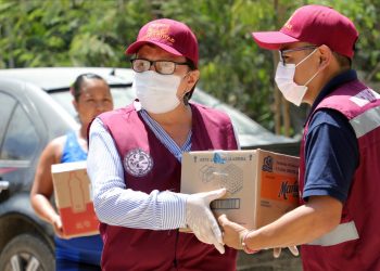 LLEGA APOYO ALIMENTARIO A LAS FAMILIAS DE MISIÓN DEL CARMEN: LAURA BERISTAIN