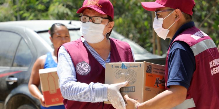 LLEGA APOYO ALIMENTARIO A LAS FAMILIAS DE MISIÓN DEL CARMEN: LAURA BERISTAIN